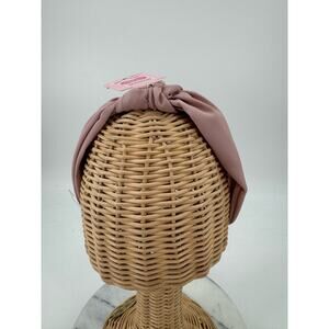 NWT The vintage cosmetic company headband blush pink